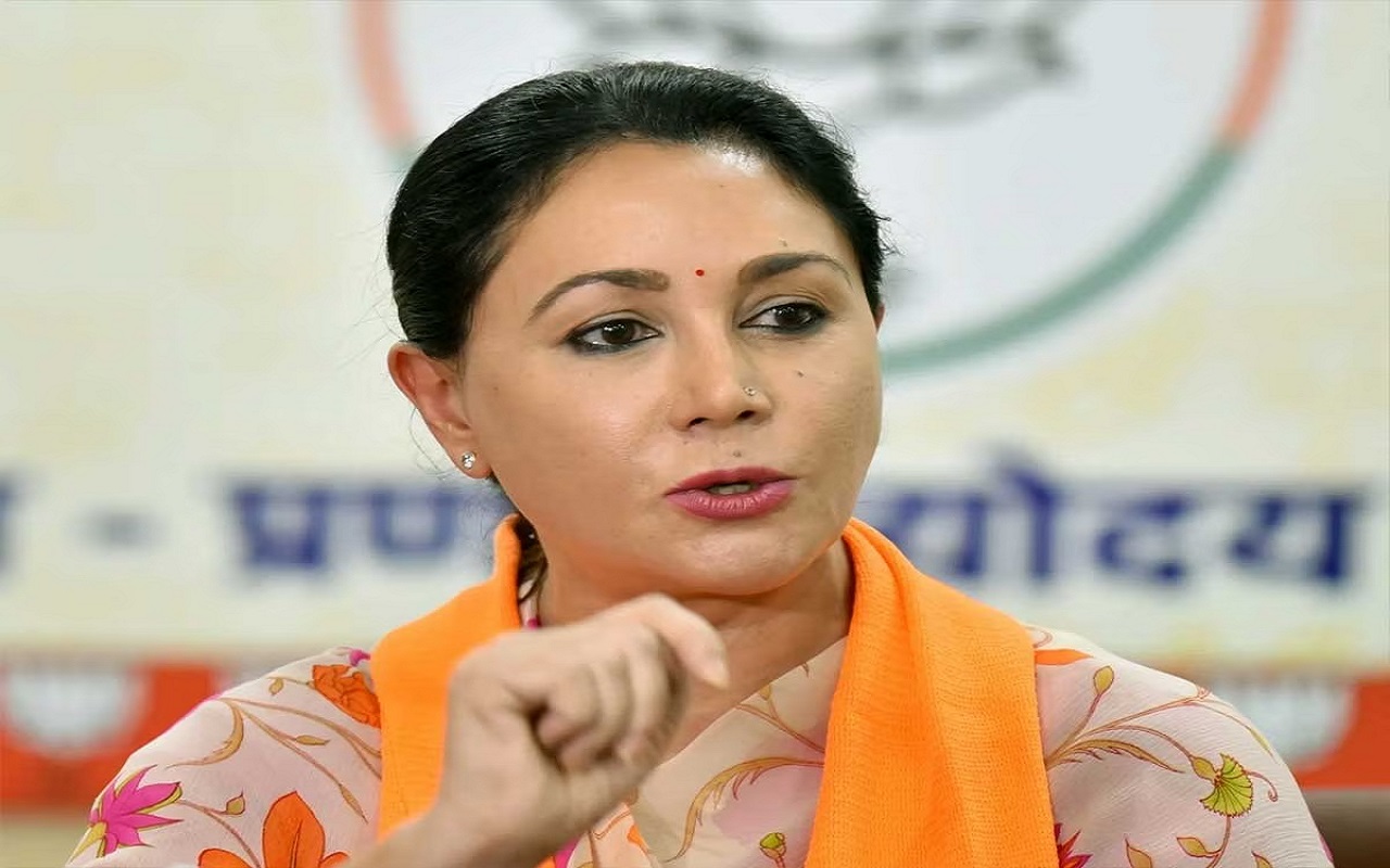 Rajasthan Elections 2023: Nitish's statements, BJP candidate Diya Kumari targets Sonia and Priyanka Gandhi