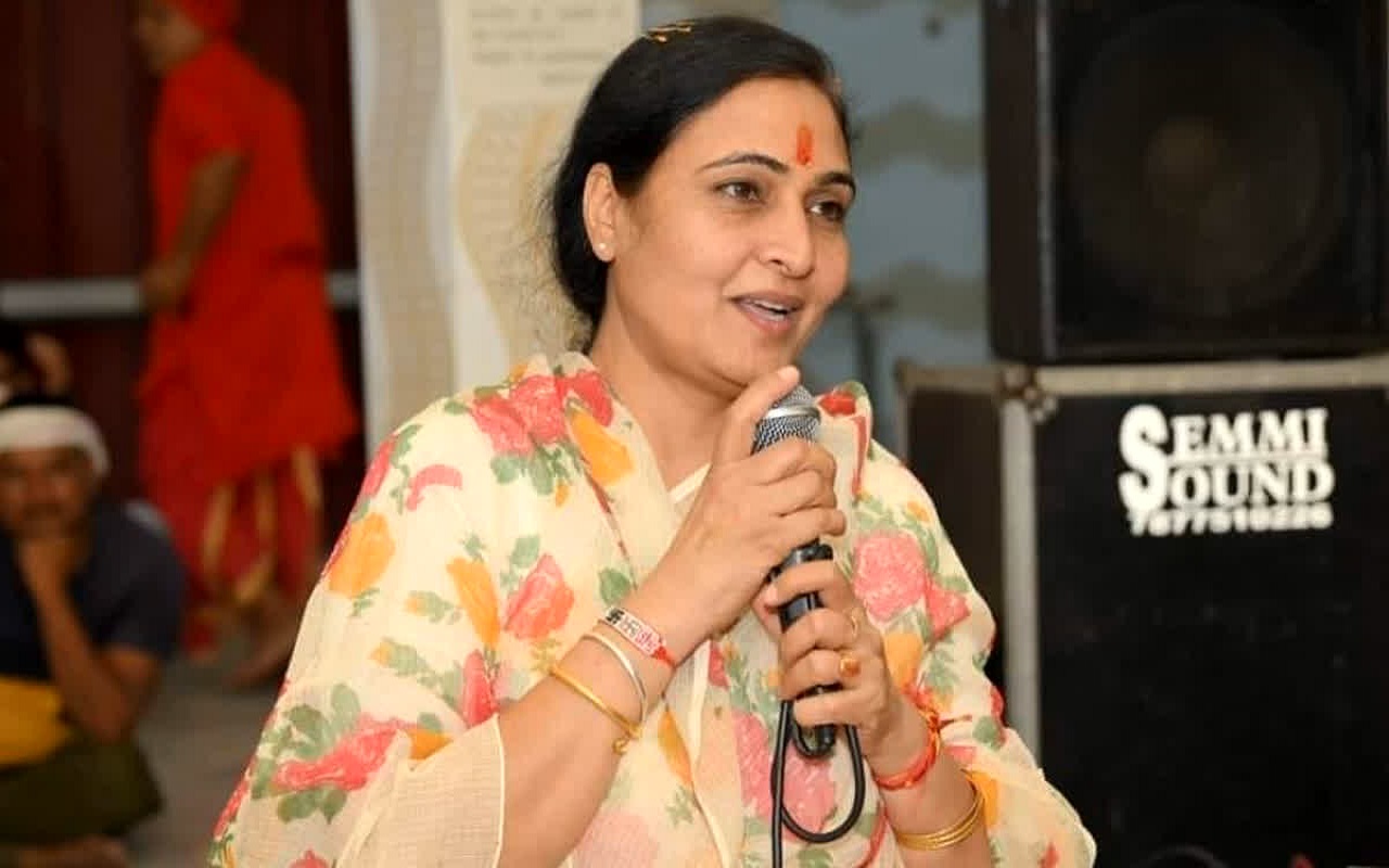 Rajasthan Elections 2023: Congress candidate Archana Sharma said a big thing for Union Minister Gajendra Singh, if Gehlot listens, he will become...