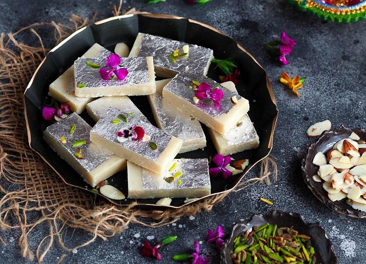 Diwali Recipe Tips: On the occasion of Diwali, you can also make khoya barfi for children.