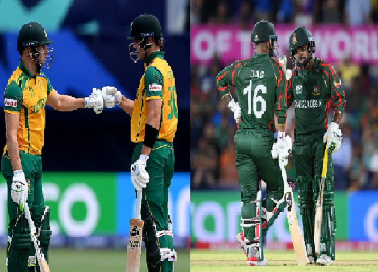 T20 World Cup 2024: DRS controversy in the match between Bangladesh and South Africa