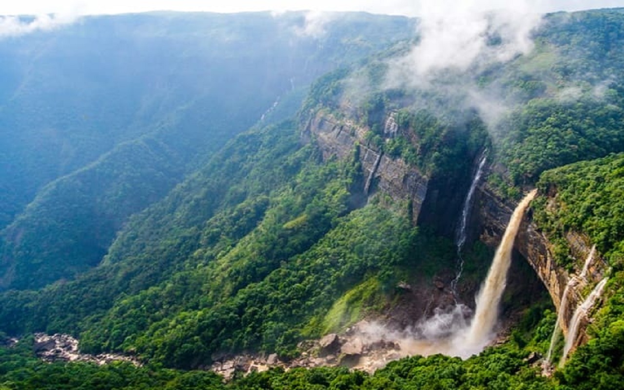 Travel Tips: Cherrapunji is very popular not only for its rain throughout the year but also for its natural scenery, make a plan to visit