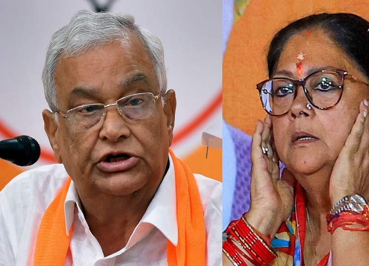 Rajasthan: Vasundhara Raje and Kirodi Lal Meena were not seen in the budget speech