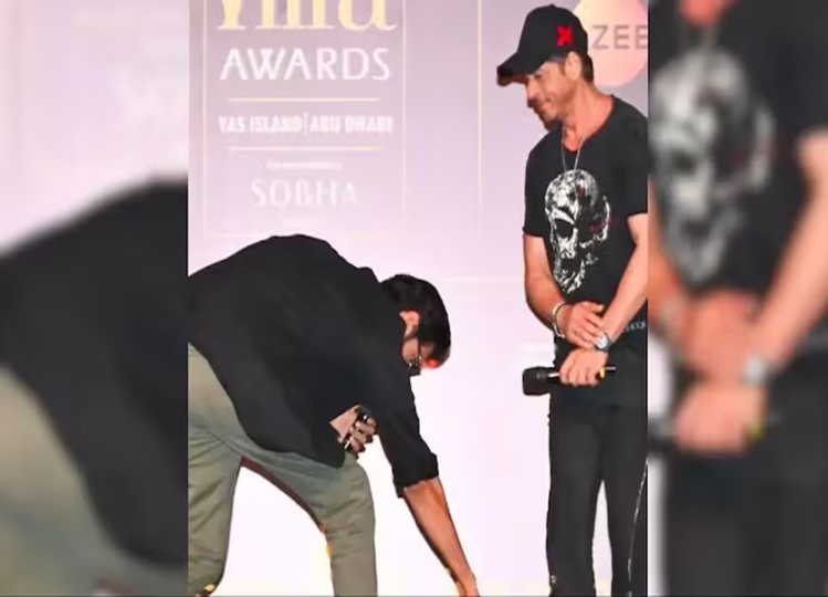 Crazy Viral: Rana Daggubati Touches Shah Rukh Khan's Feet At IIFA Press Conference. His Reaction