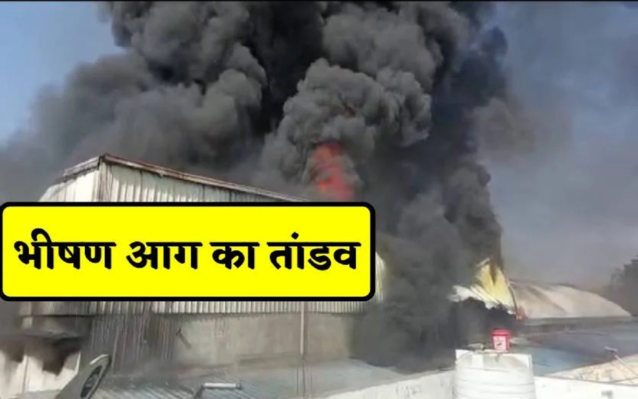 Madhya Pradesh: Fierce fire in the factory in Katni
