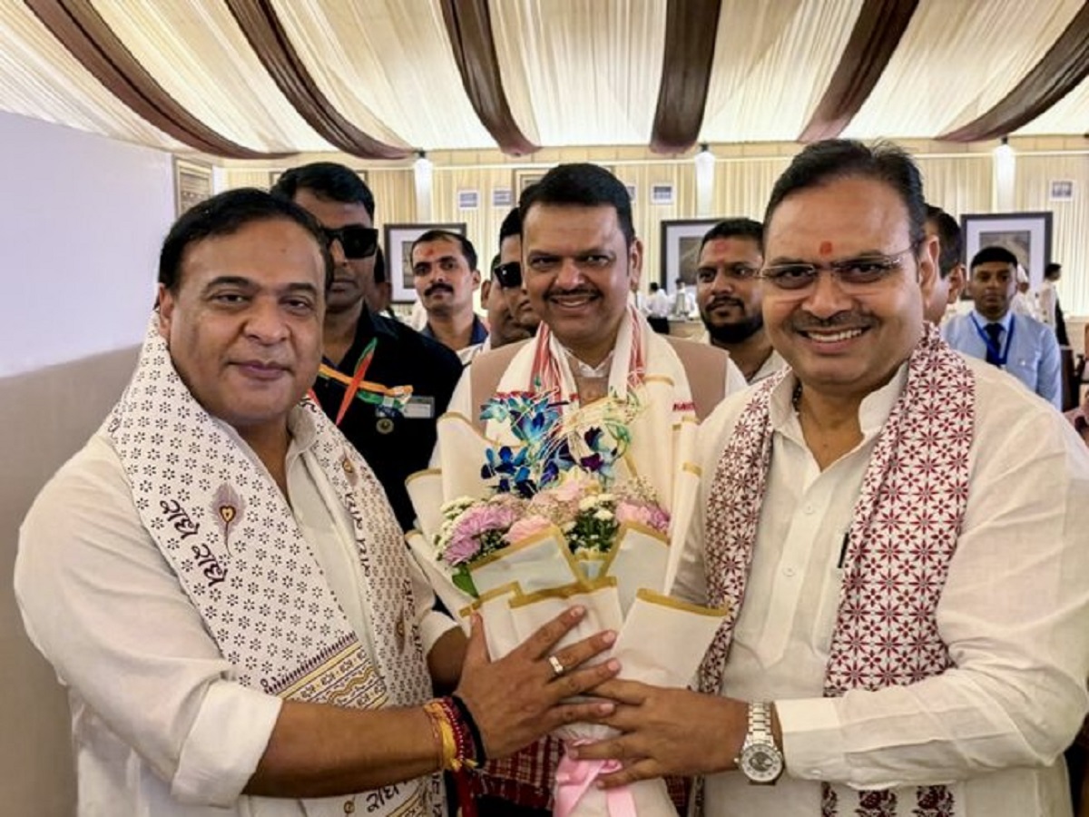 Chief Minister Bhajanlal congratulated Himanta Biswa Sarma on becoming Chief Minister again
