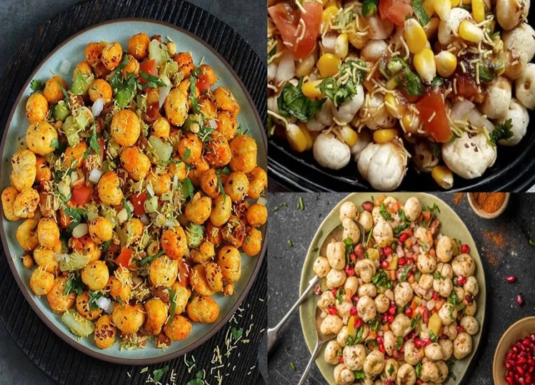 Recipe: Make and eat spicy makhana chaat for evening snack, note down the easy recipe