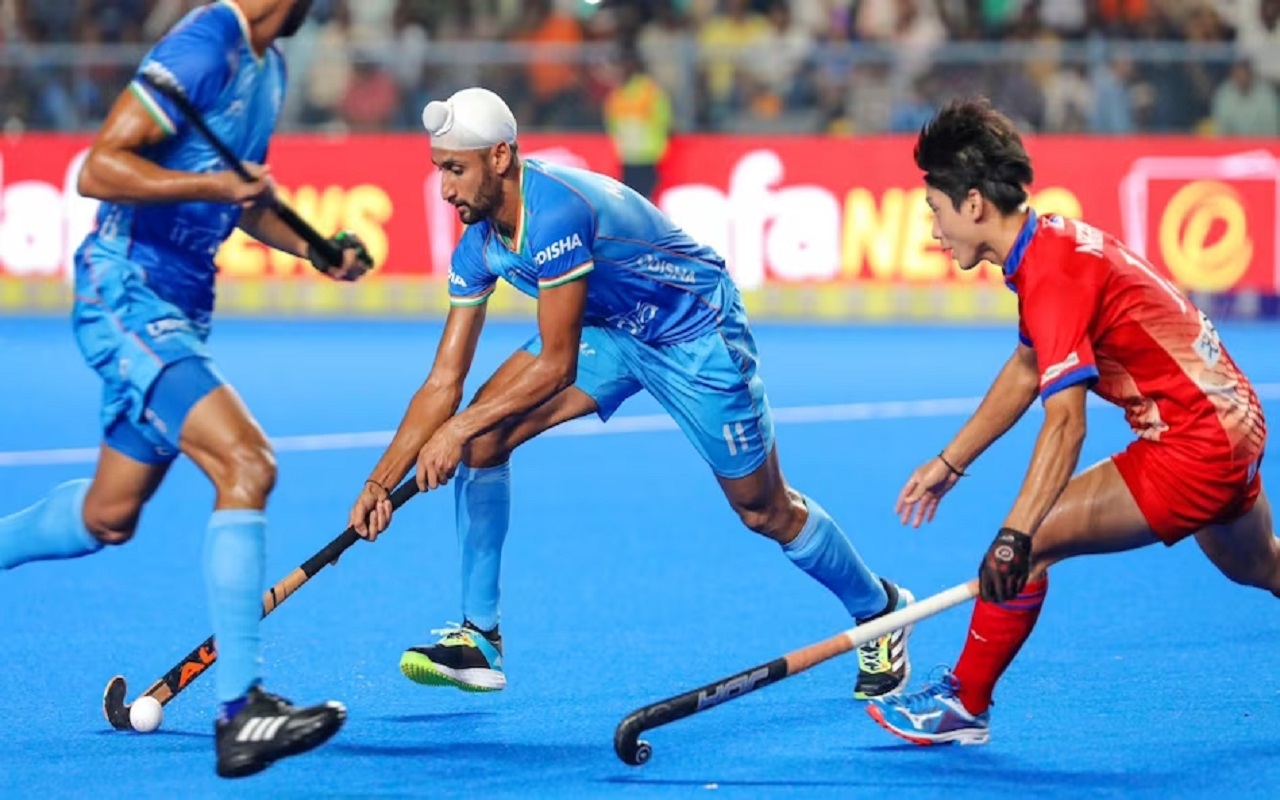 Asian Champions Trophy: The Indian hockey team entered the final by defeating Japan.