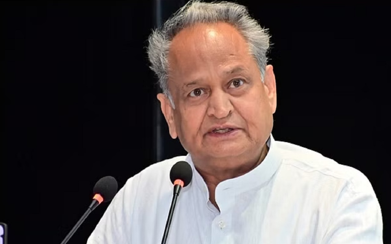 Ashok Gehlot took a dig at Bhajan Lal government without taking the name of Kirori Lal Meena