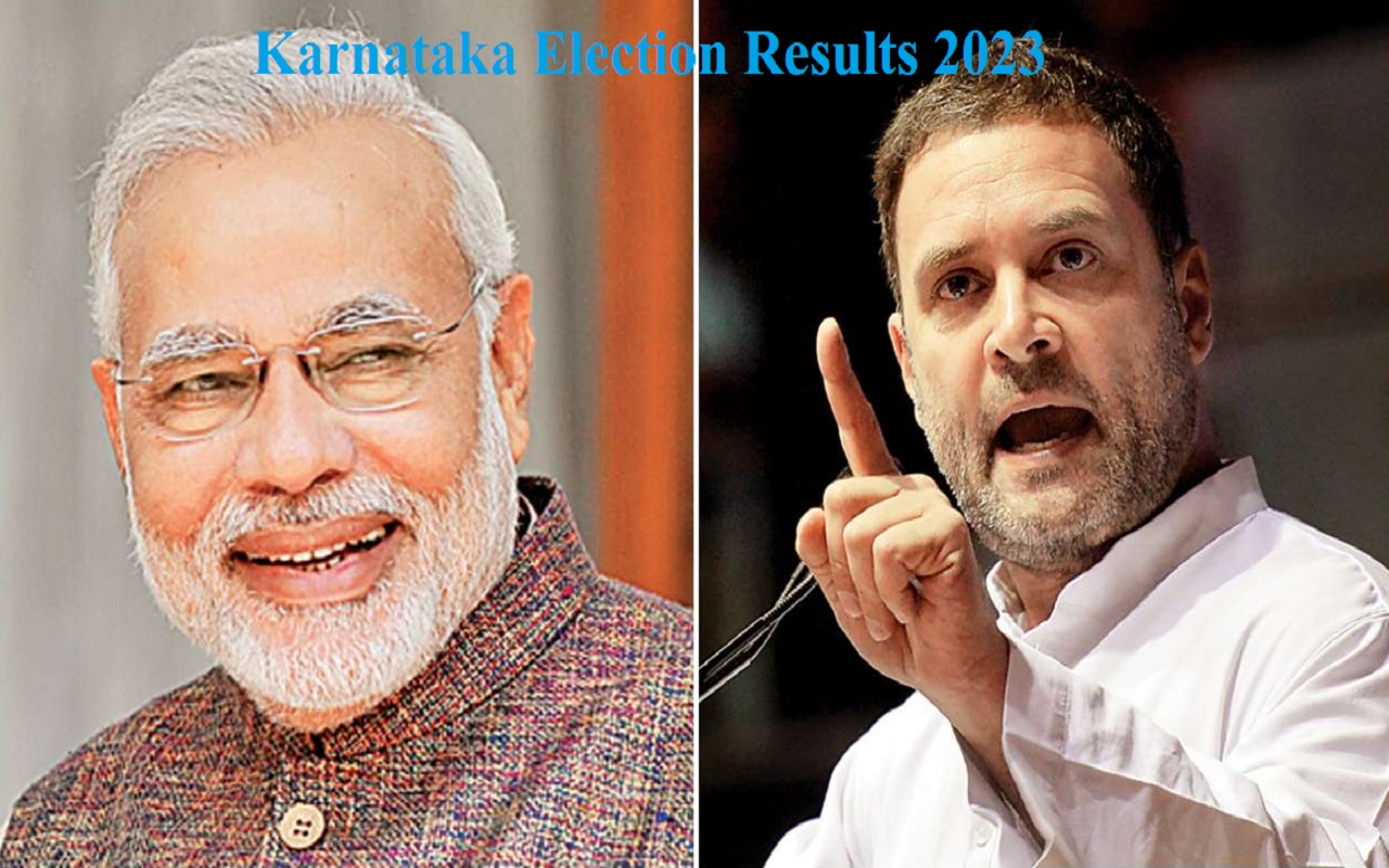 Karnataka Election Results: Congress gets full majority, even after contesting elections in the name of PM Modi, BJP's sweep is clear