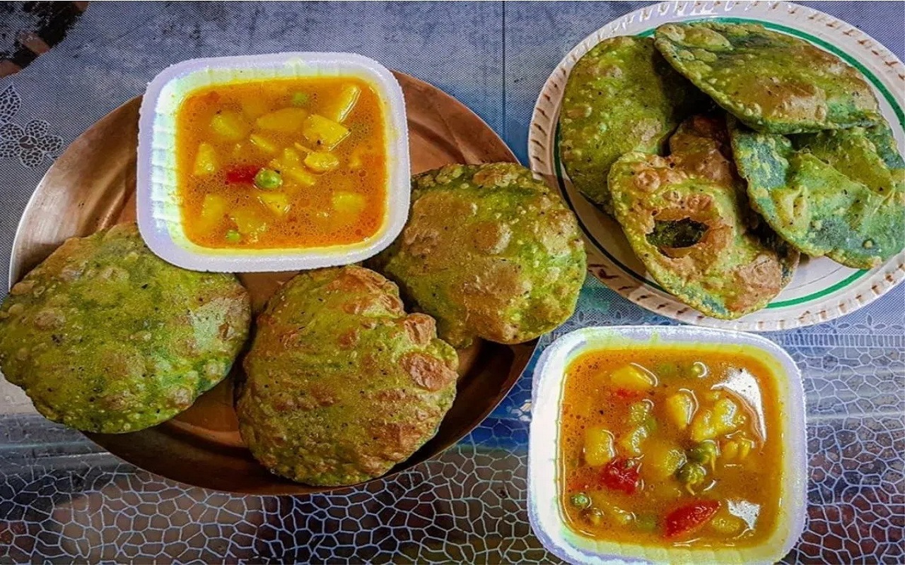 Recipe Tips: You can also make Spinach Puri for breakfast