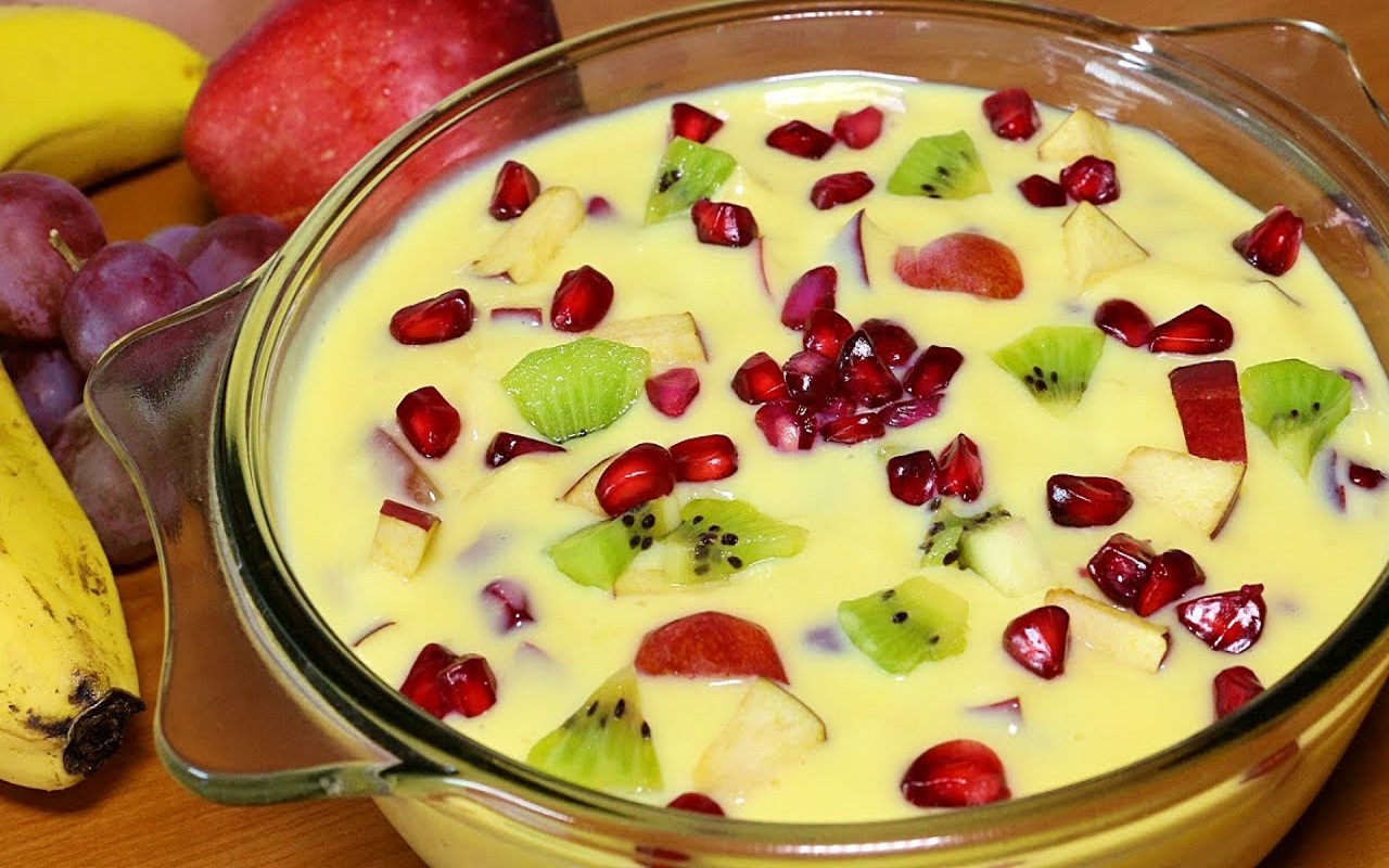 Recipe of the Day: Aap Bhi Fruit Custard made for guests, you will definitely like it
