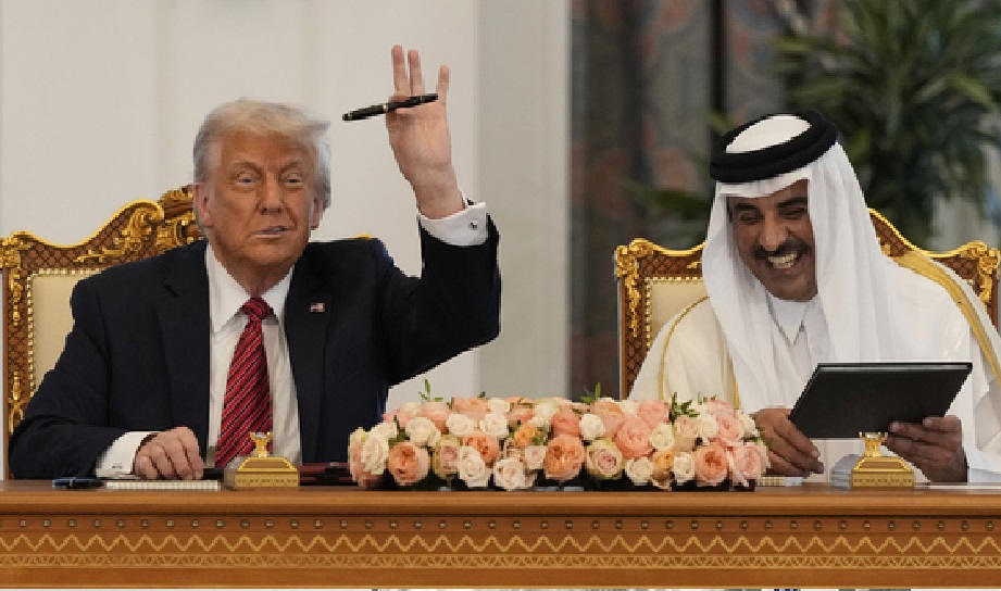 Donald Trump signed a $200 billion deal for 160 Boeing jets during his Qatar visit, Trump said this is a historic moment 