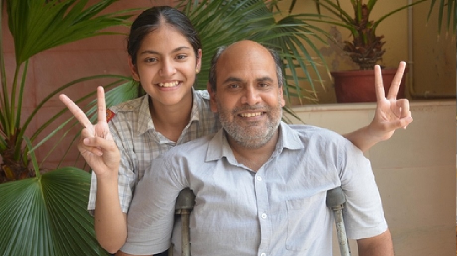 Shrishti, who scored 100% marks, said that she was disappointed after getting 1 MCQ question wrong and said that she came home and cried 