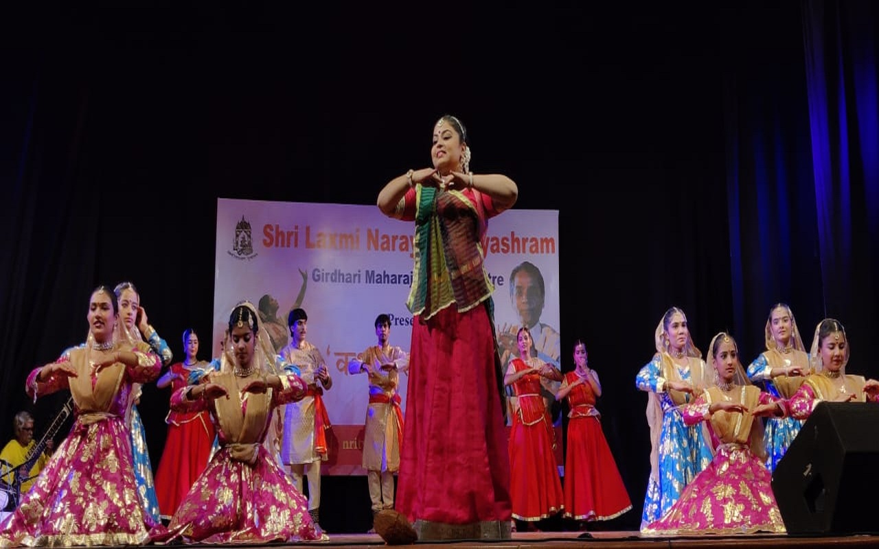 Jaipur: Kathak Ras Varsha program organized by Laxmi Narayan Nrityashram