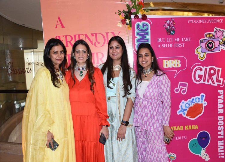 Jaipur: Friends organised a pop-up event for friends