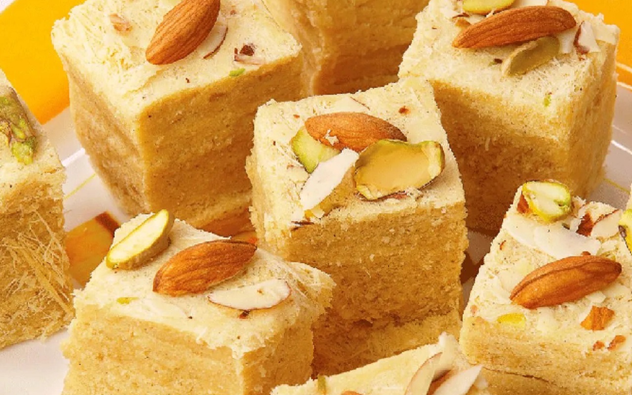 Recipe of the Day: You can easily make Soan Papdi, this is the method