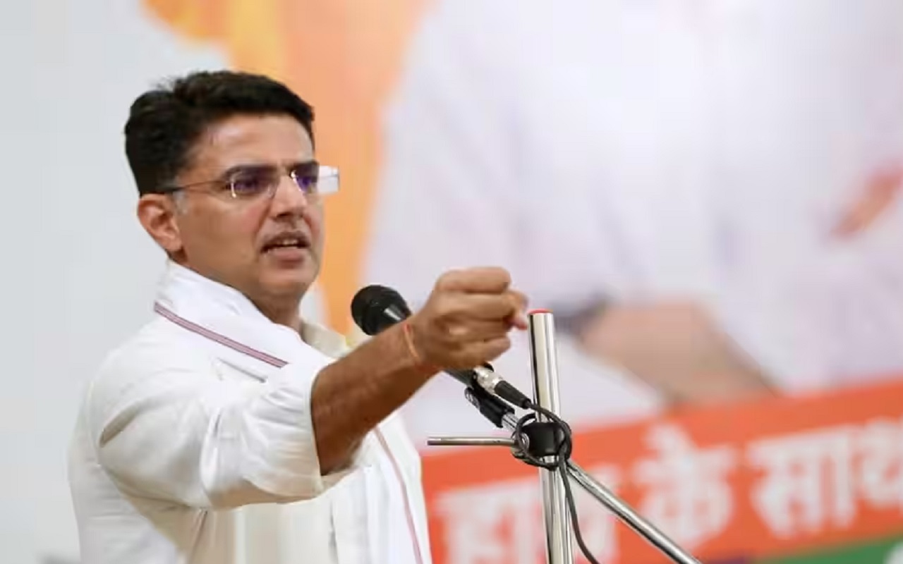 Rajasthan: Sachin Pilot gave this statement regarding the new headquarters of the Congress Party