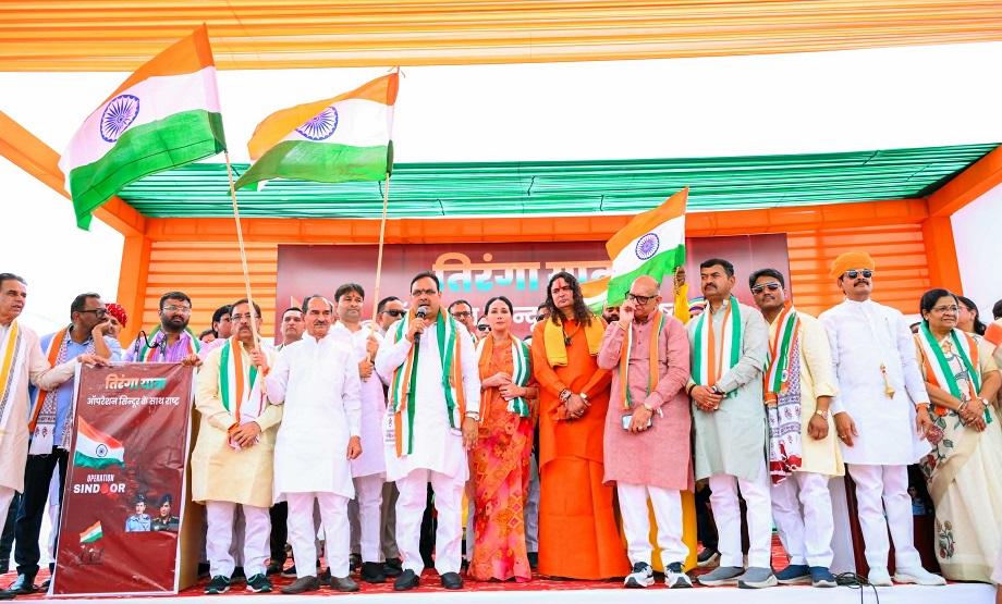 Rajasthan: BJP took out Tiranga Yatra in Jaipur, CM Bhajanlal said- 8 crore people of Rajasthan...