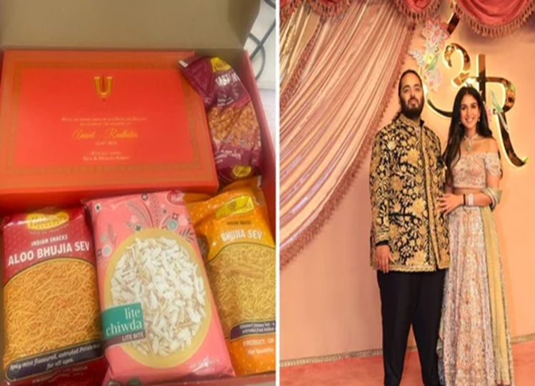 Ambanis give Haldiram’s aloo bhujia, sev and more to Reliance employees for Anant Ambani wedding