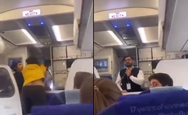 Indigo passenger hits pilot announcing delays, netizens say ‘dono ki galti hain’ | Video