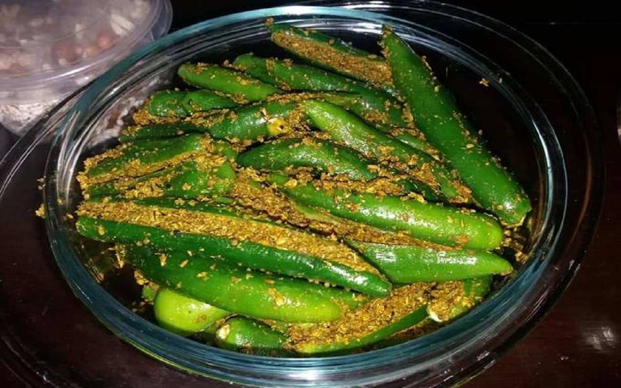 Recipe Tips: Green chilli pickle will enhance the taste of food, it is easy to make