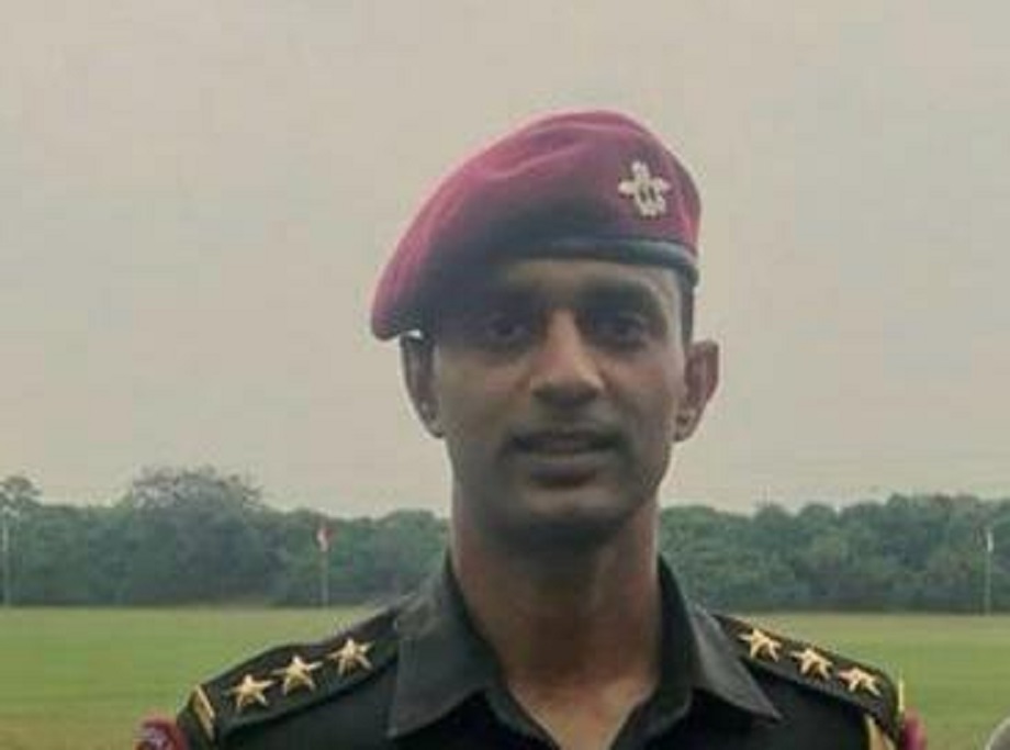 Major Shiladitya Singh Ranawat received gallantry award