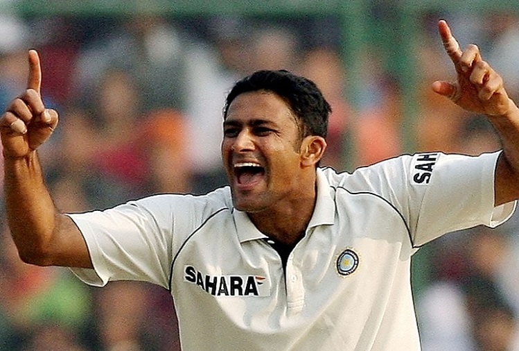Anil Kumble's name was registered on this day, this big record of Test cricket