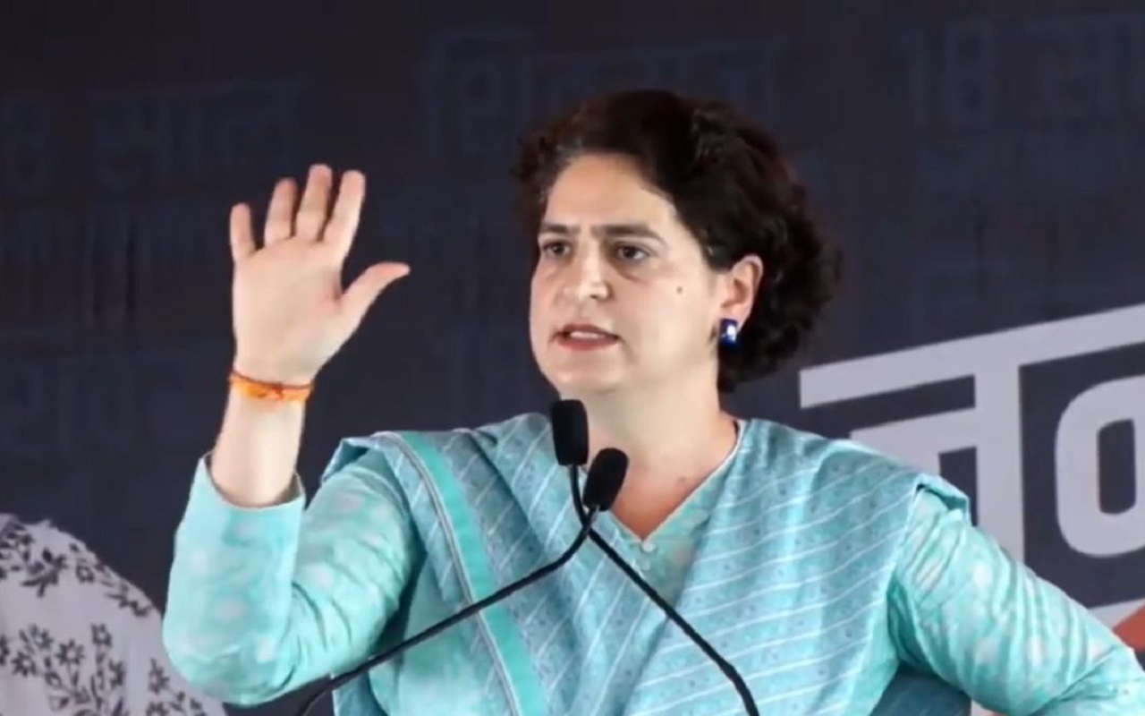 Leaking of every exam paper is the guarantee of BJP government: Priyanka Gandhi