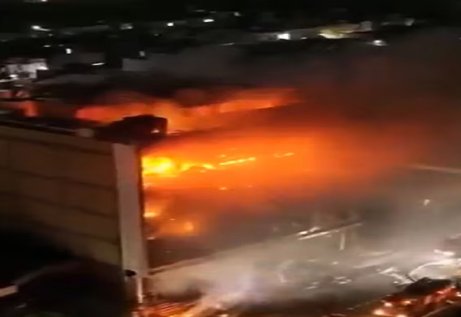 Iraq: Huge fire in hypermarket and restaurant, 60 people lost their lives