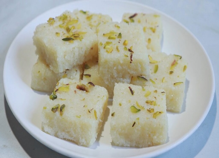 Recipe Tips: If you also want to enjoy sweets, then you can make coconut barfi