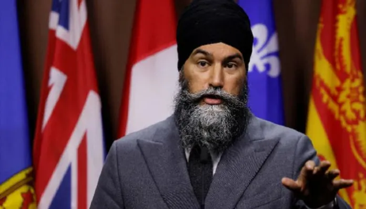 Now Canadian Sikh leader Jagmeet Singh said these things against RSS and Indian diplomats