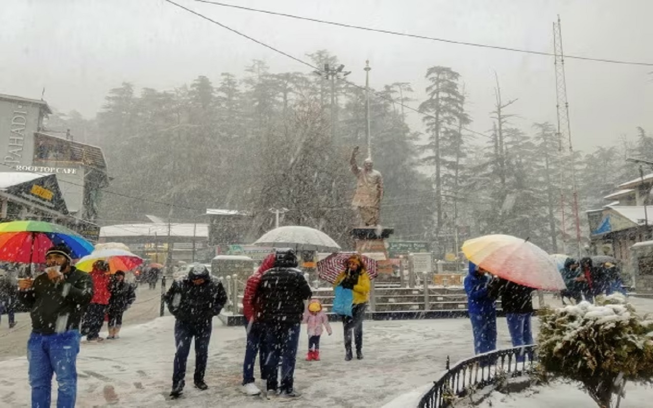 Weather Update: Snowfall in the mountains increases the cold in Rajasthan, night temperature is falling.