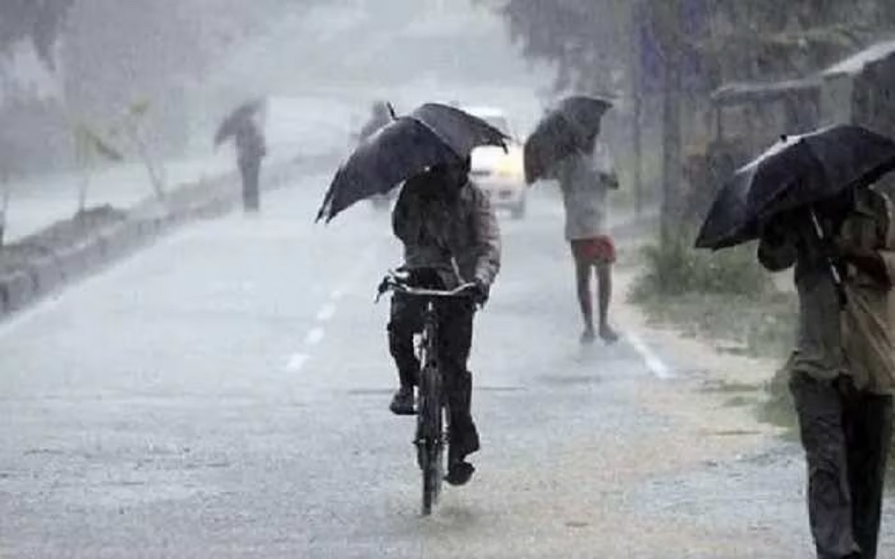 Weather Update: Heavy rains in many districts of Rajasthan, 3 people died due to lightning, 10 scorched