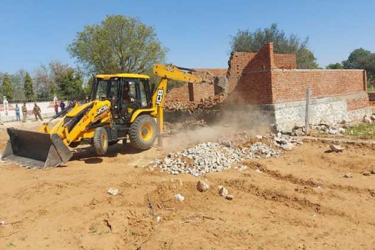 Jaipur : JDA demolishes 4 colonies made of illegal construction