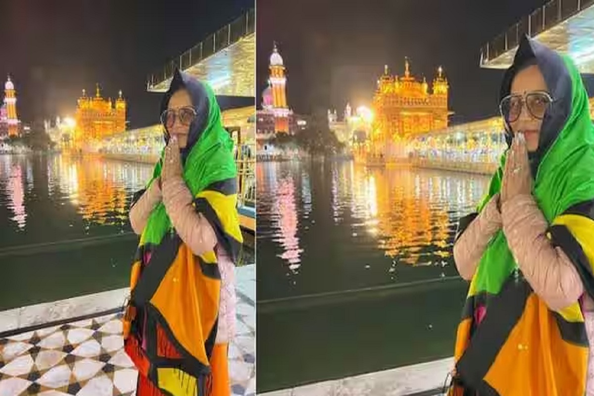 Rani Mukerji visits the Golden Temple after the release of ‘Mrs Chatterjee Vs Norway’.  Entertainment News in Hindi