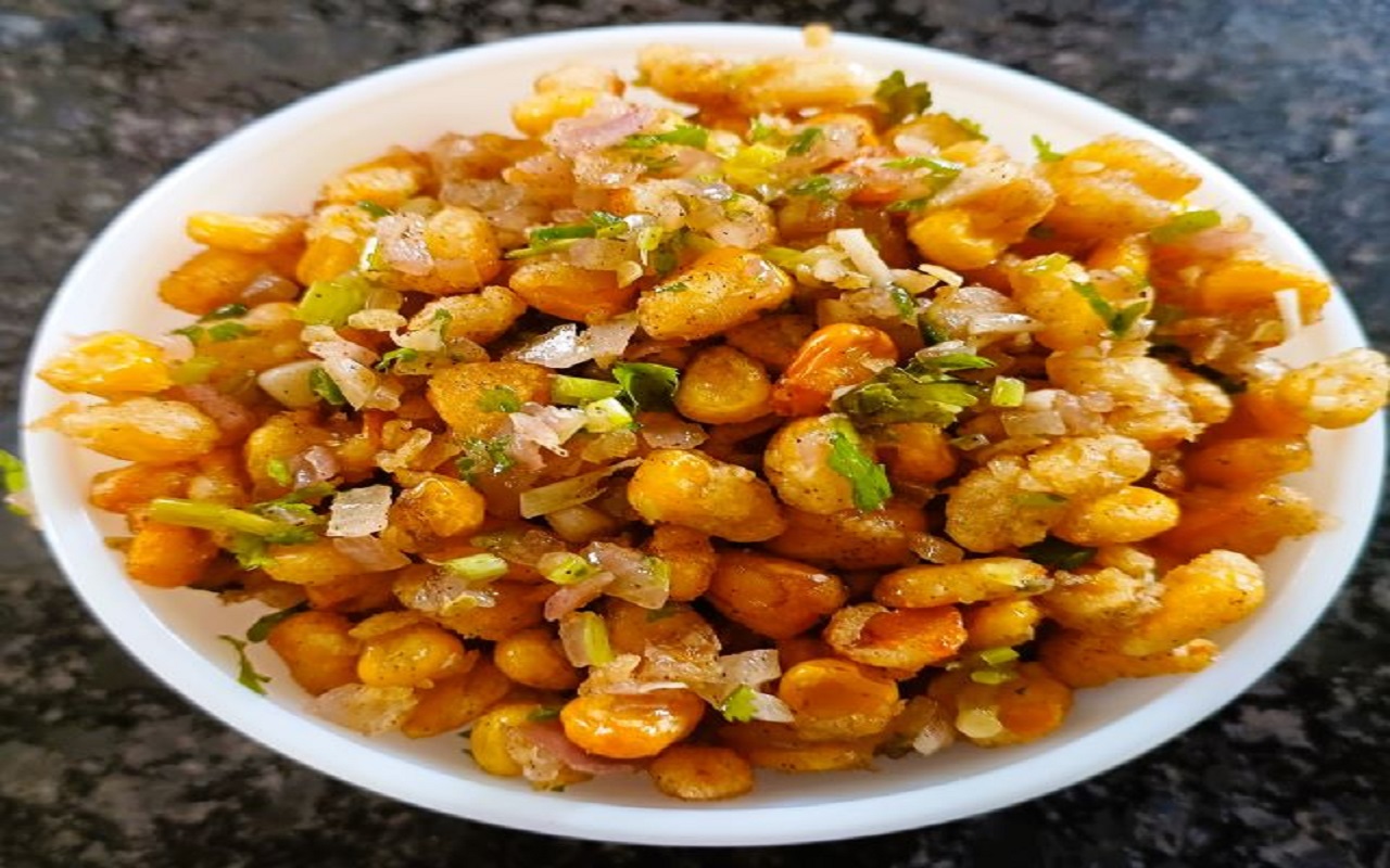 Chaat Recipe Tips: You can also make 'Crispy Corn Chaat', you will enjoy eating it
