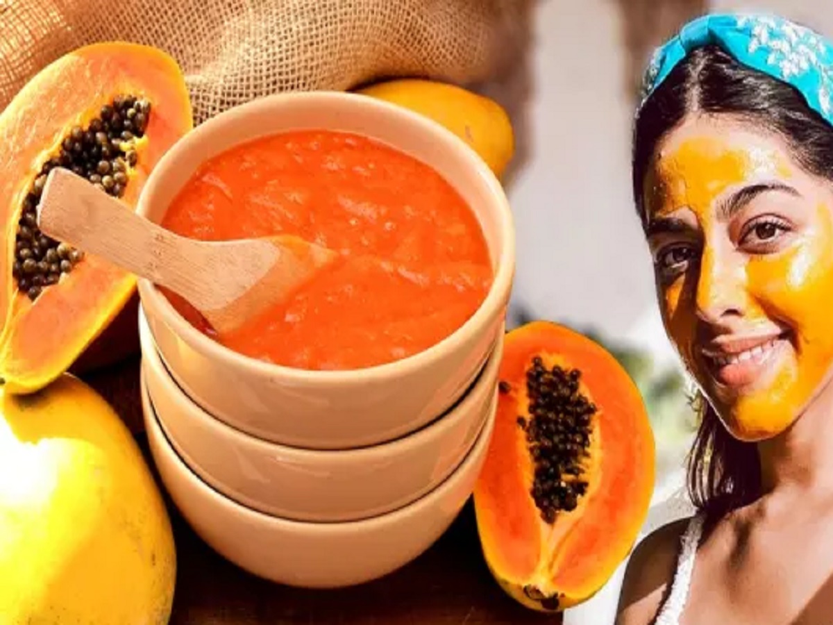 Beauty Tips: Papaya and honey face pack also enhances facial beauty, this is how to use it
