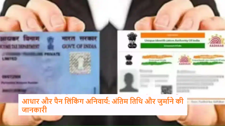 PAN Card Aadhaar Link: Avoid penalty, do the linking immediately, otherwise PAN will be cancelled