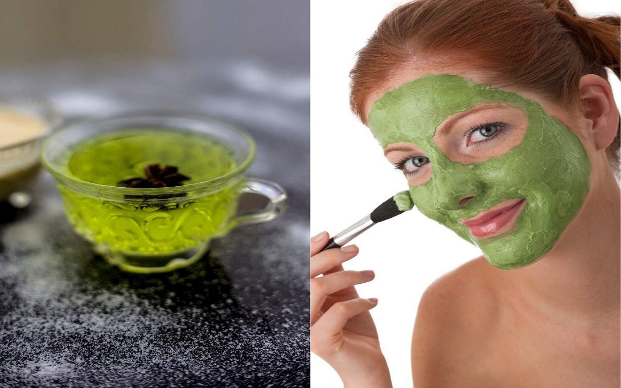 Beauty Tips: Along with reducing weight, green tea also makes your skin glowing