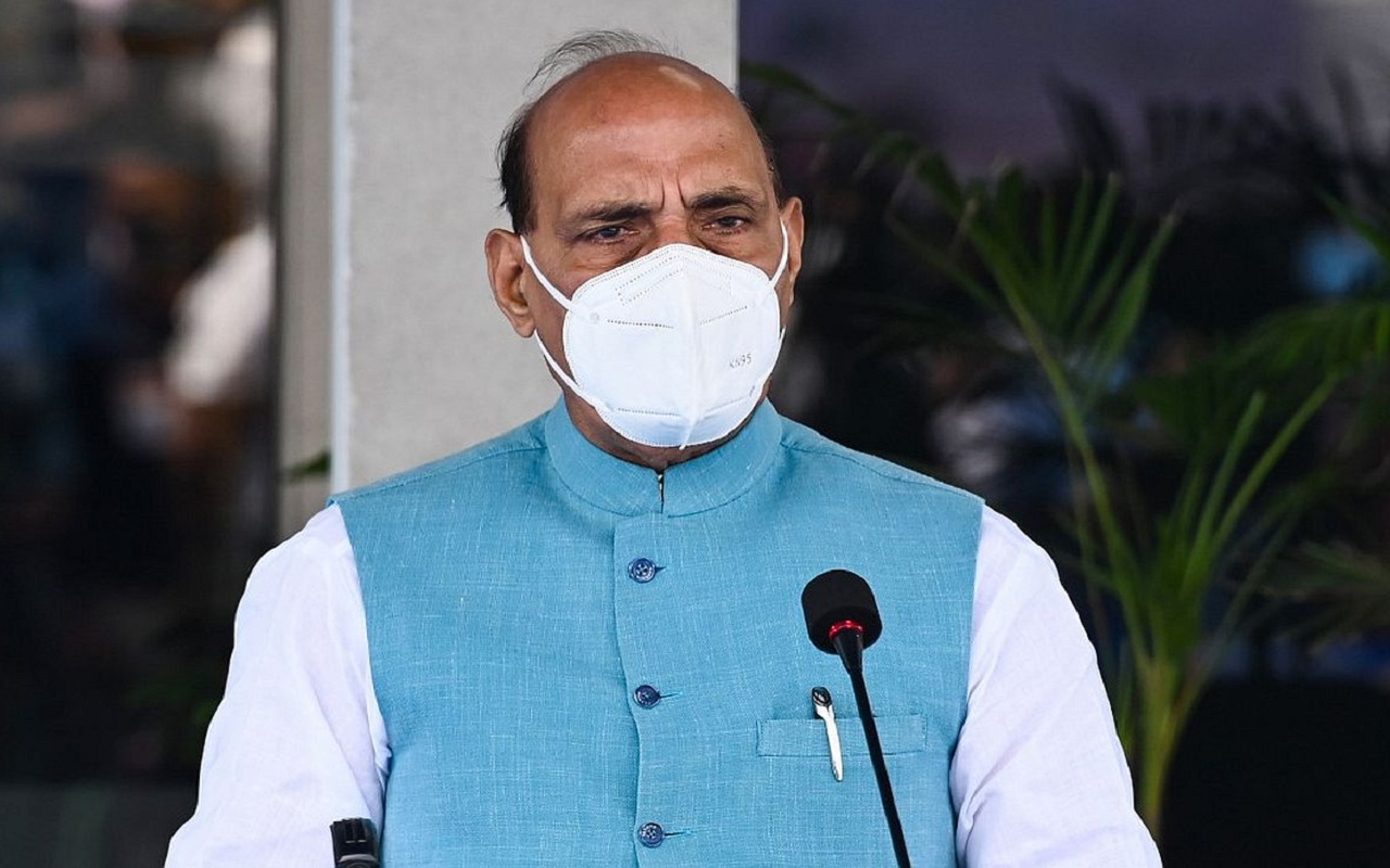 Defense Minister Rajnath Singh infected with Corona virus.