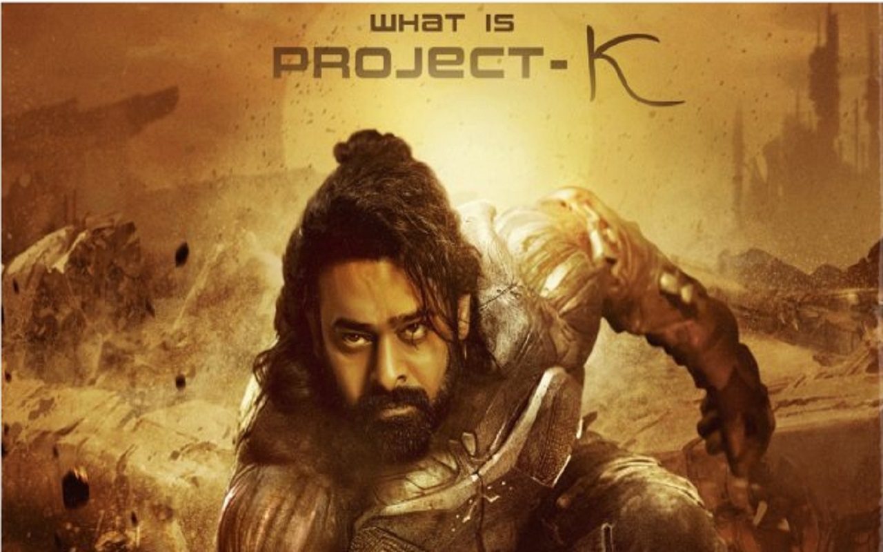 Prabhas: The post of Prabhas' new film Project-K surfaced, seen in superhero style