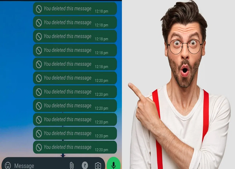 Try this great trick to read deleted messages of WhatsApp, know it immediately by clicking