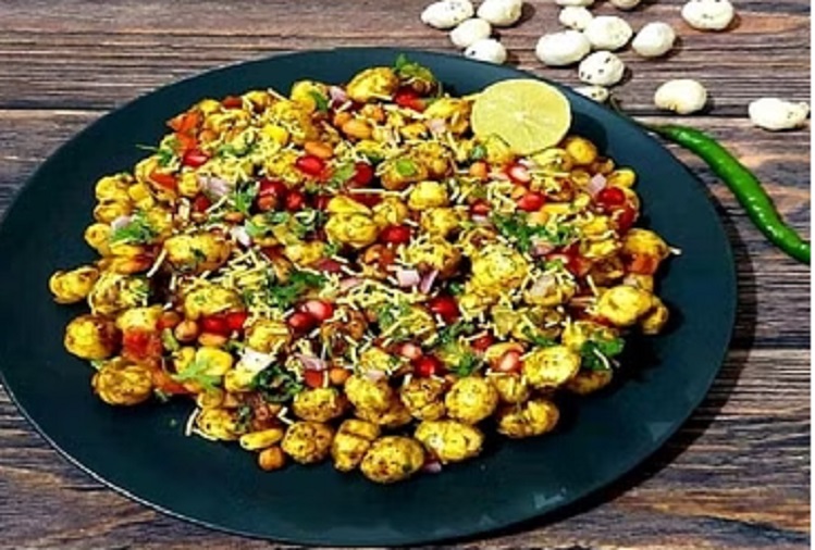 Recipe : Now make Makhana Chaat in less time, know the recipe