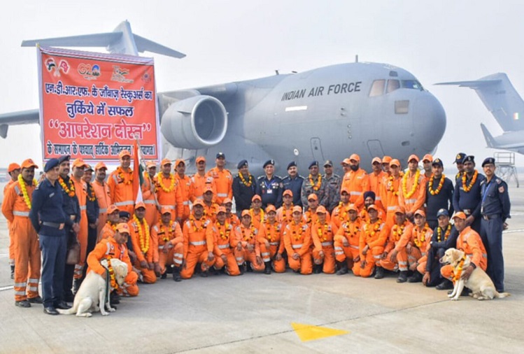 Operation Dost: Rescue teams returned to India from Turkey after Operation Dost, Prime Minister said the country is proud of you