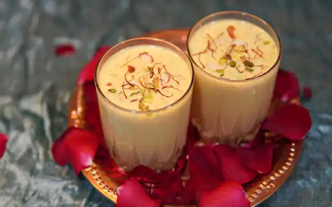 Recipe of the day: You can also make Kesar Badam Thandai in summer