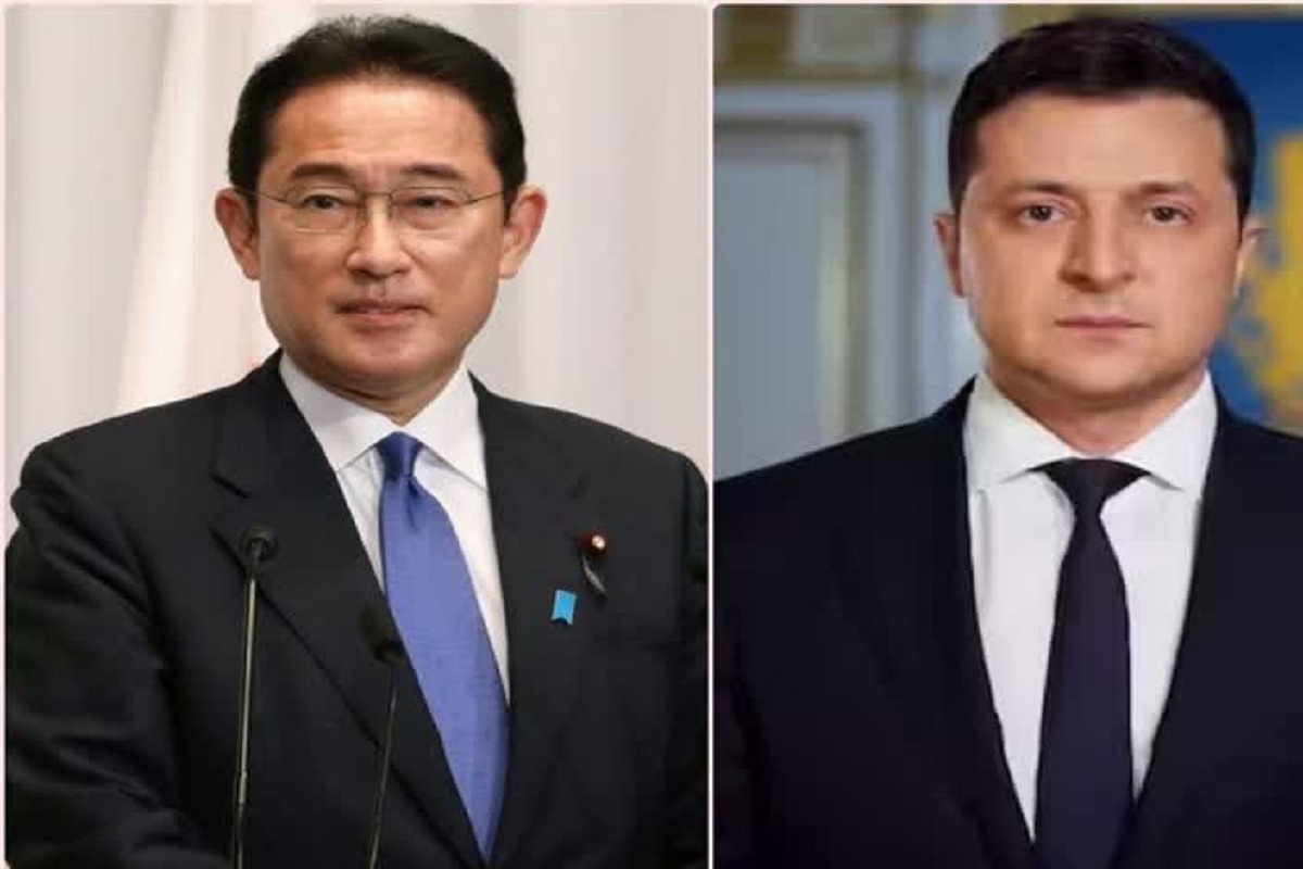 Japanese Prime Minister Kishida arrives in Kiev, will hold meeting with Ukrainian President Zelensky