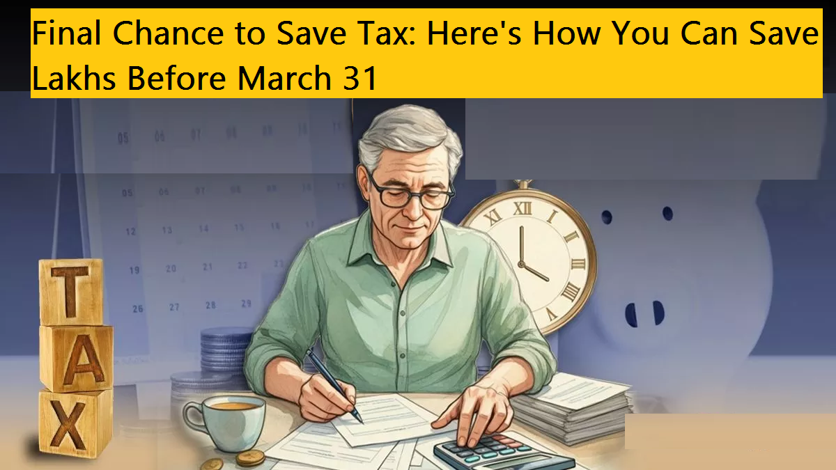 Final Chance to Save Tax: Ways to save tax: Save your tax worth lakhs of rupees, know complete information