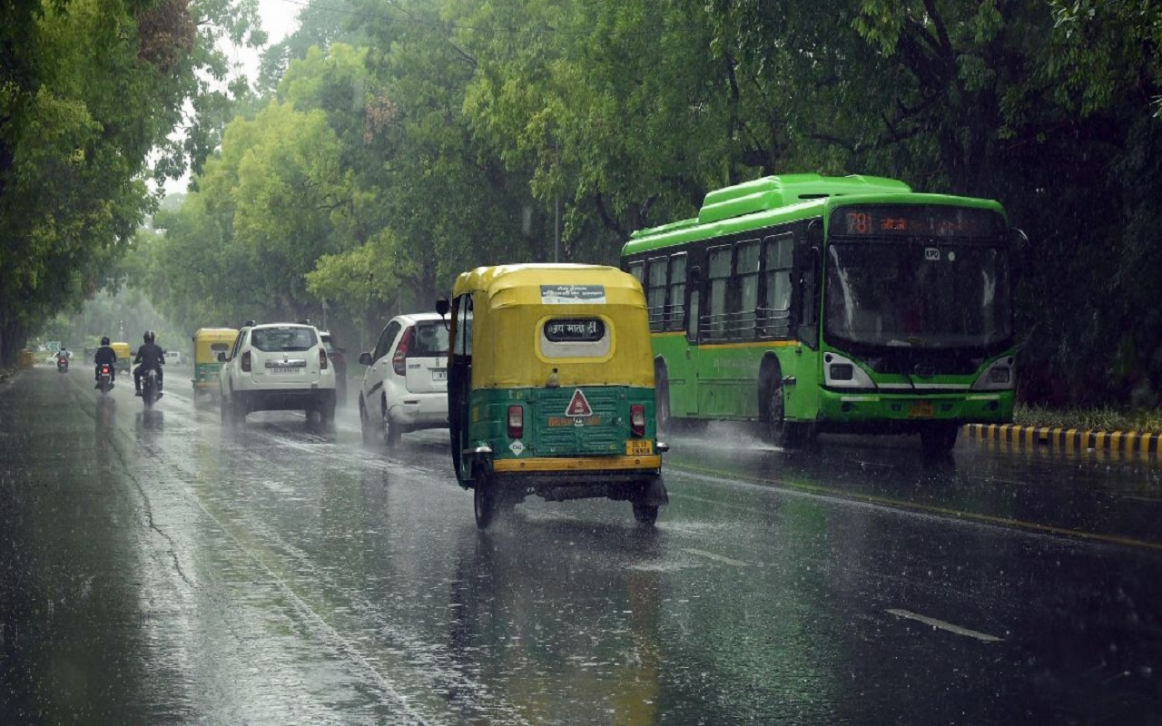 Weather Update: Chance of light rain during the day in Delhi.