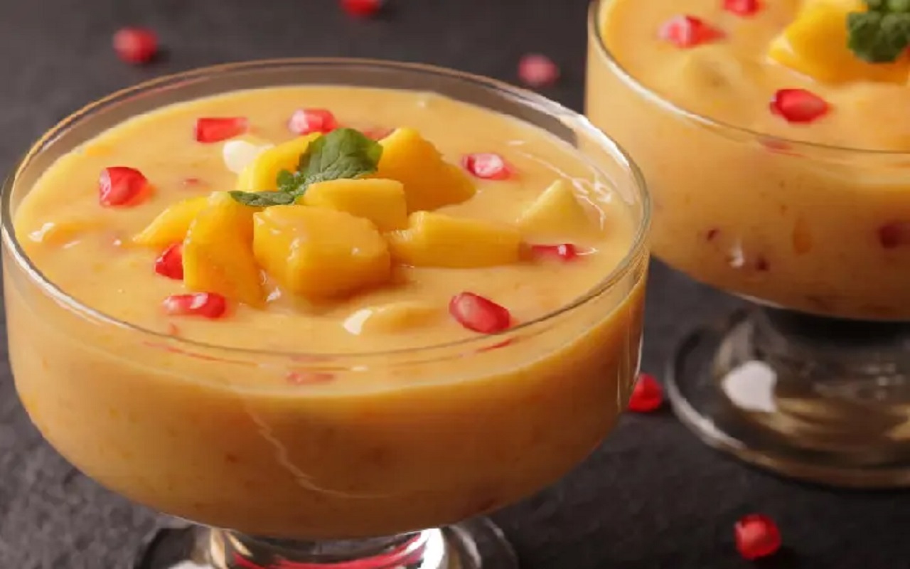 Recipe of the day: Mango custard will be liked by your guest too, make it like this