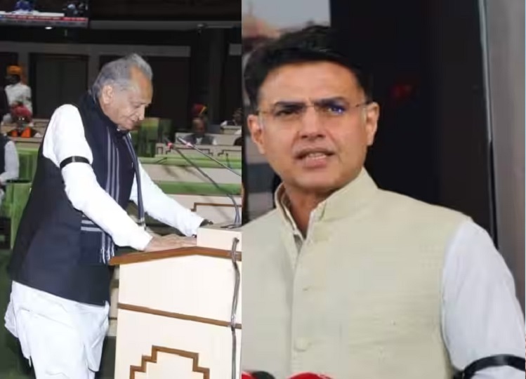 Rajasthan: On the very first day of the 16th Assembly, Congress MLAs arrived in the House wearing black bands, you will also be shocked to know the reason....
